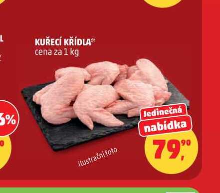 KUŘECÍ KŘÍDLA cena za 1 kg