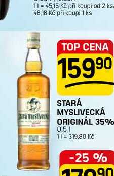 STARÁ MYSLIVECKÁ ORIGINÁL 35% 0,5l