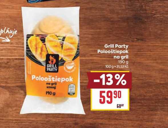Grill Party Polooštiepok na gril 190 g