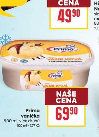 Prima vanička 900 ml