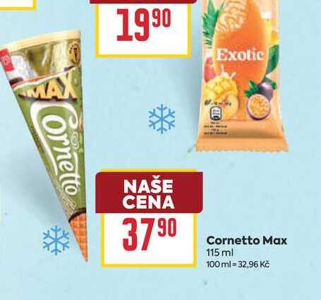Cornetto Max 115 ml 