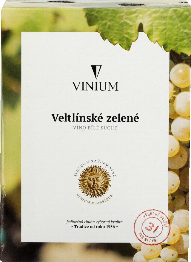 Vinium Víno různé druhy