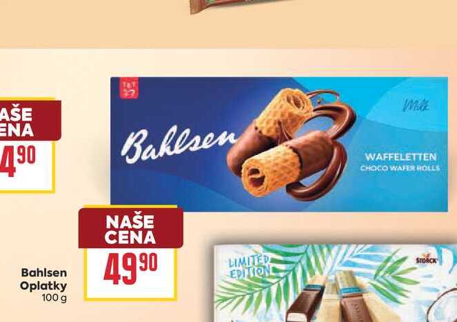 Bahlsen Oplatky 100 g 