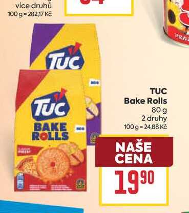 TUC Bake Rolls 80 g