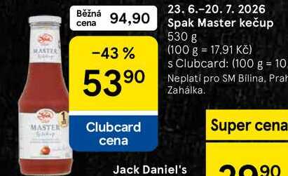 Spak Master kečup, 530 g  