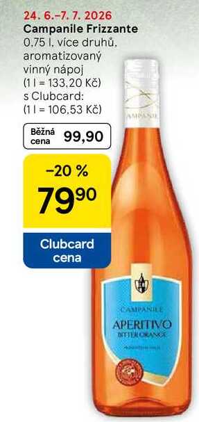 Campanile Frizzante, 0.75 l