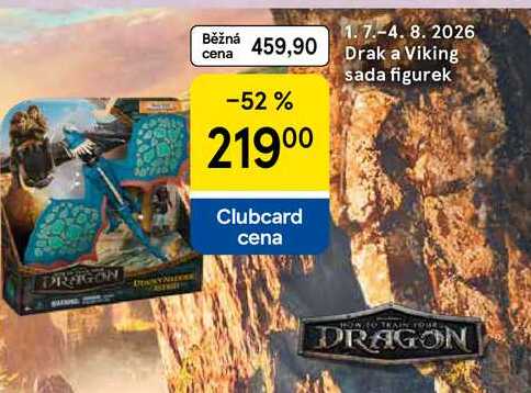 Drak a Viking sada figurek