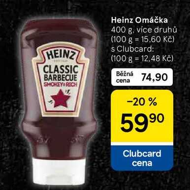Heinz Omáčka, 400 g, více druhů 
