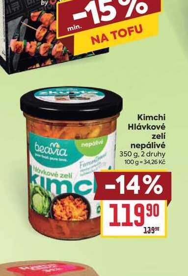 Kimchi Hlávkové zelí nepálivé 350 g