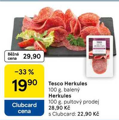 Tesco Herkules, 100 g