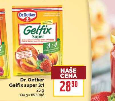 Dr. Oetker Gelfix super 3:1 25 g
