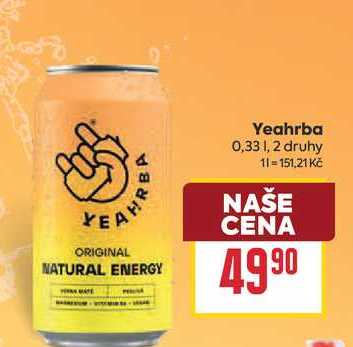 Yeahrba 0,33l