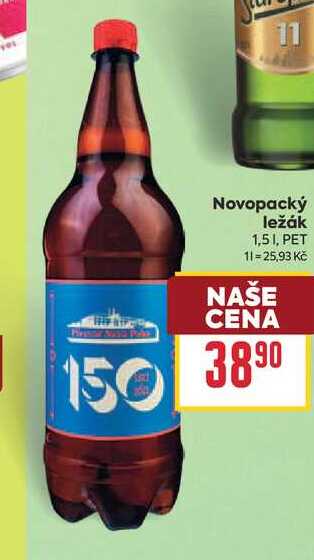 Novopacký ležák 1,5 1, PET