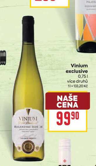 Vinium exclusive 0,75l