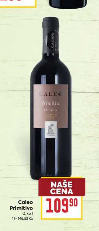 Caleo Primitivo 0,75l