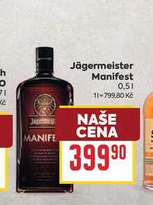 Jägermeister Manifest 0,51