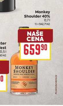 Monkey Shoulder 40% 0,71