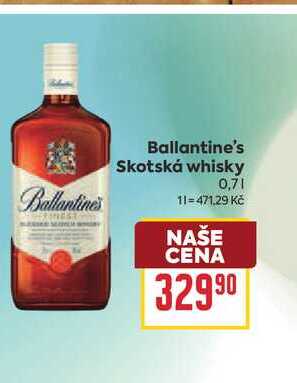 Ballantine's Skotská whisky 0,71