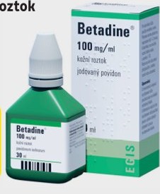 Betadine® 100 mg/ml, kožní roztok 30 ml