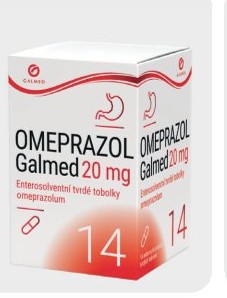 OMEPRAZOL Galmed 20 mg 14 tvrdých tobolek