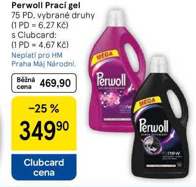 Perwoll Prací gel, 75 PD 