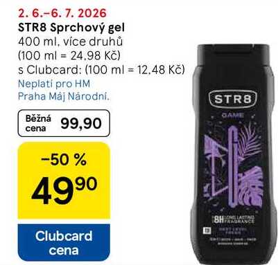 STR8 Sprchový gel, 400 ml, více druhů  