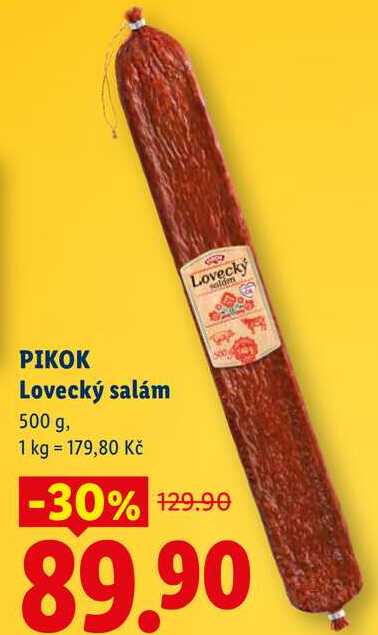 PIKOK Lovecký salám, 500 g