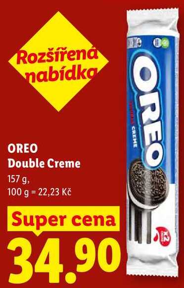 OREO Double Creme, 157 g