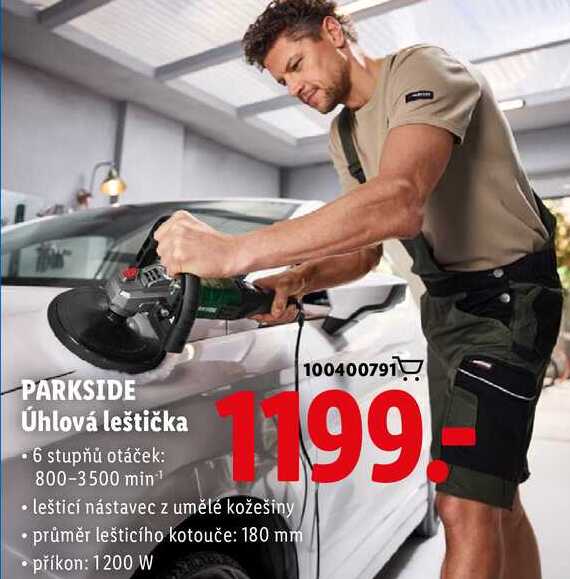 PARKSIDE Úhlová leštička
