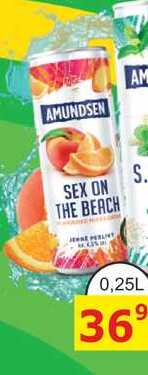 AMUNDSEN SEX ON THE BEACH 0,25L míchaný nápoj plech