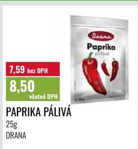 PAPRIKA PÁLIVÁ, 25g 