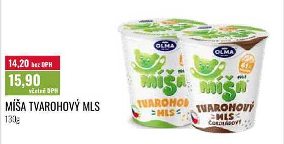 MÍŠA TVAROHOVÝ MLS, 130g