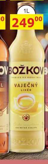 Božkov Vaječný likér 1l