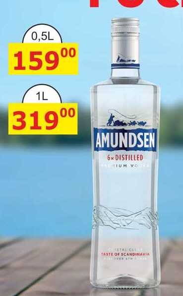 AMUNDSEN 6x DISTILLED 0,5L
