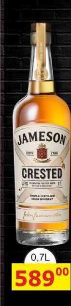 JAMESON CRESTED 0,7L 