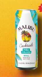 MALIBU PINA COLADA 0,25L míchaný nápoj, plech