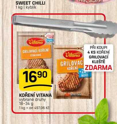 KOŘENÍ VITANA vybrané druhy 18-34 g 