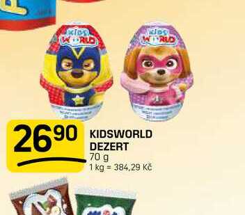 KIDSWORLD DEZERT 70 g 