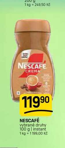NESCAFÉ vybrané druhy 100 g | instant 