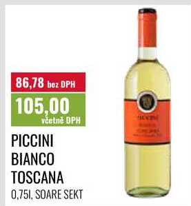 PICCINI BIANCO TOSCANA 0,75l