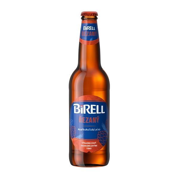 Birell Řezaný nealkoholické pivo, sklo