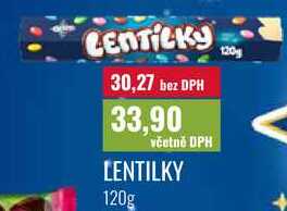 LENTILKY, 120g