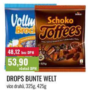 DROPS BUNTE WELT, více druhů, 325g, 425g