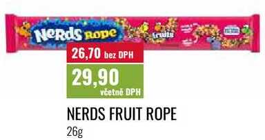NERDS FRUIT ROPE, 26g