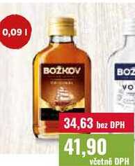 Božkov Originál 0,09l