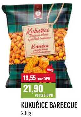 KUKUŘICE BARBECUE, 200g