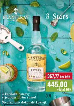 PLANTERAY 3 Stars 0,7l