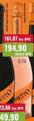 Mionetto Prosecco Rosé DOC 0,75l
