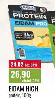 EIDAM HIGH, protein, 100g 