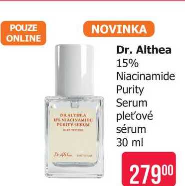 Dr. Althea 15% Niacinamide Purity Serum pleťové sérum 30 ml